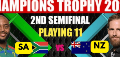 South Africa vs New Zealand